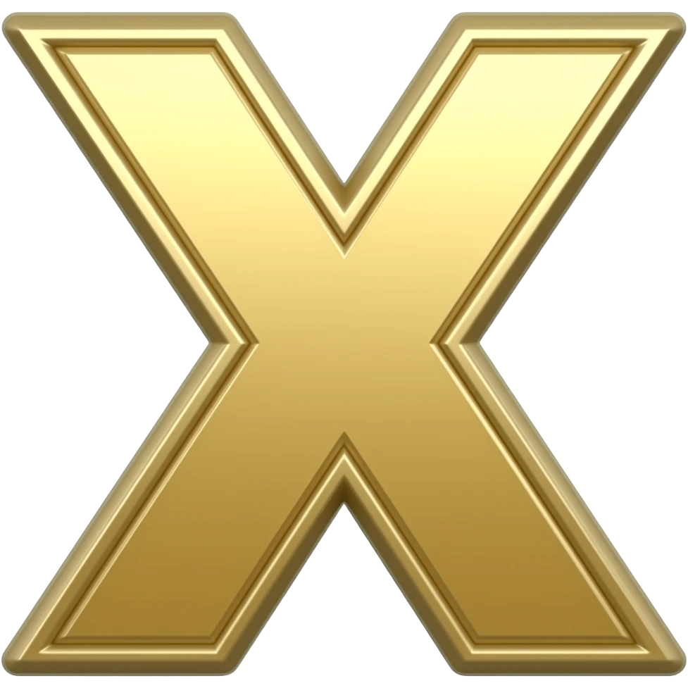 X emoji
