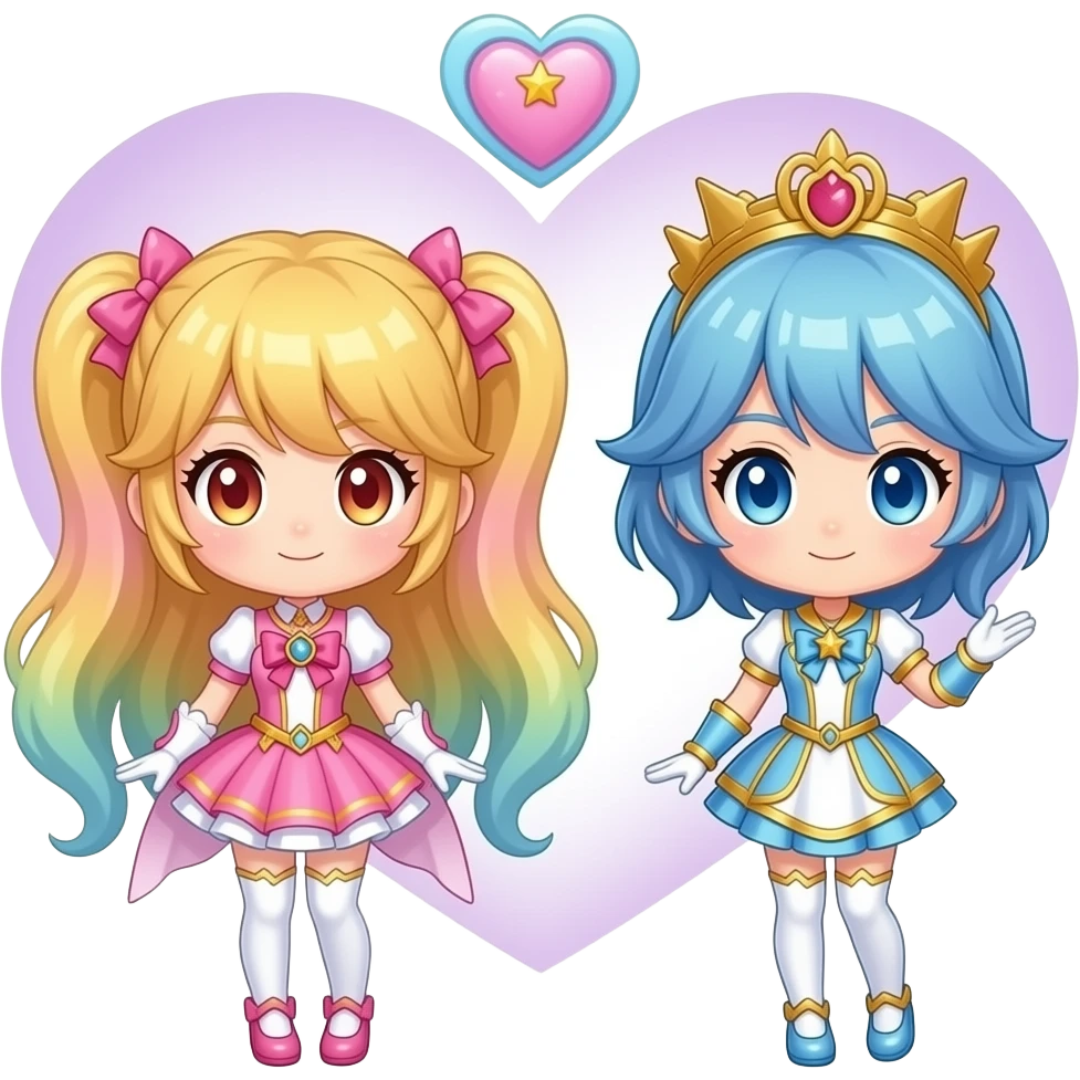 メガミックス スーパースマッシュ クロスオーバー マルチバース ちび ドリーミーハート プリキュア オールスター ブロール メレー インフィニティワールド アルティメットデラックス ブロール プリキュアミックス POSTER emoji
