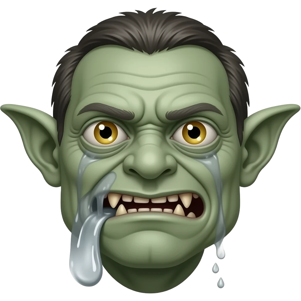 4. Hangover Goblin    Chaotic creature encouraging terrible decisions. face pic emoji