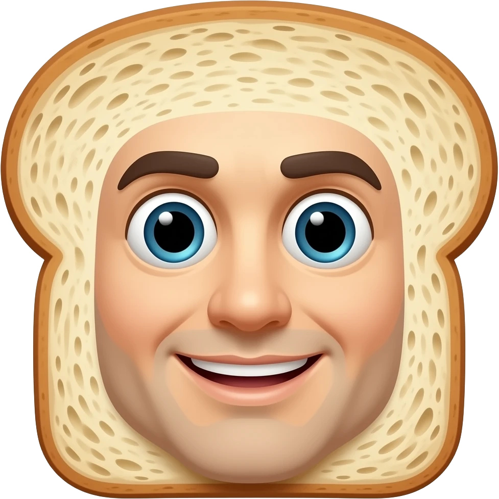 bread man emoji