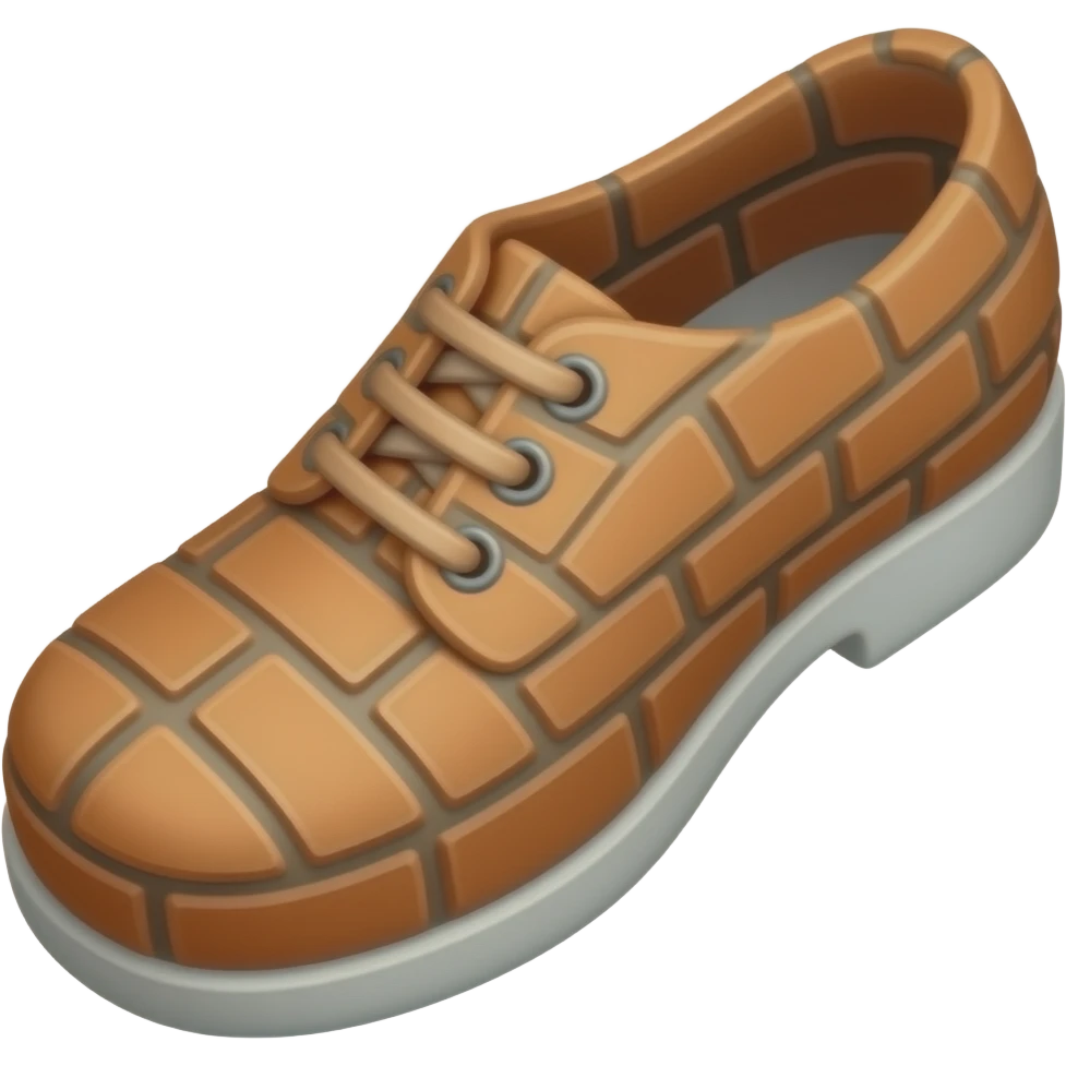 🧱+👟 emoji