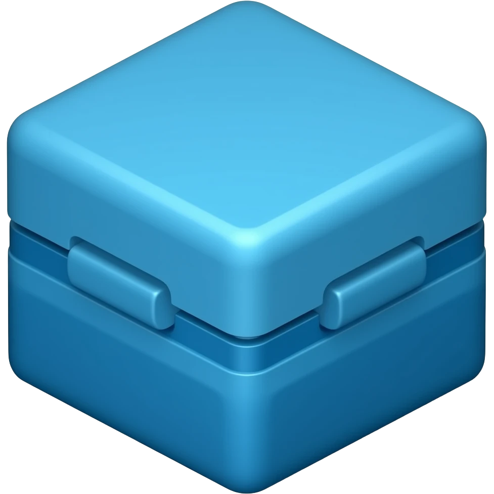 blue block emoji