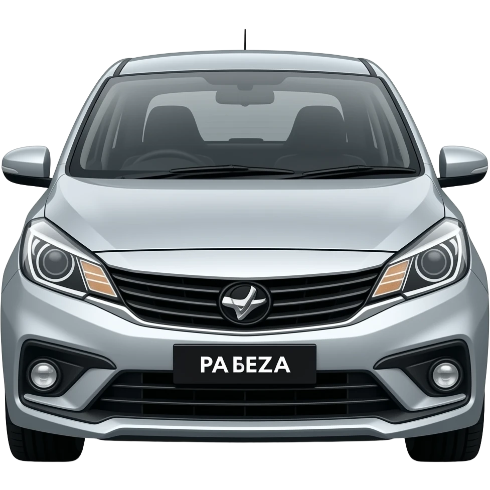 Perodua bezza gleyerring silver emoji emoji