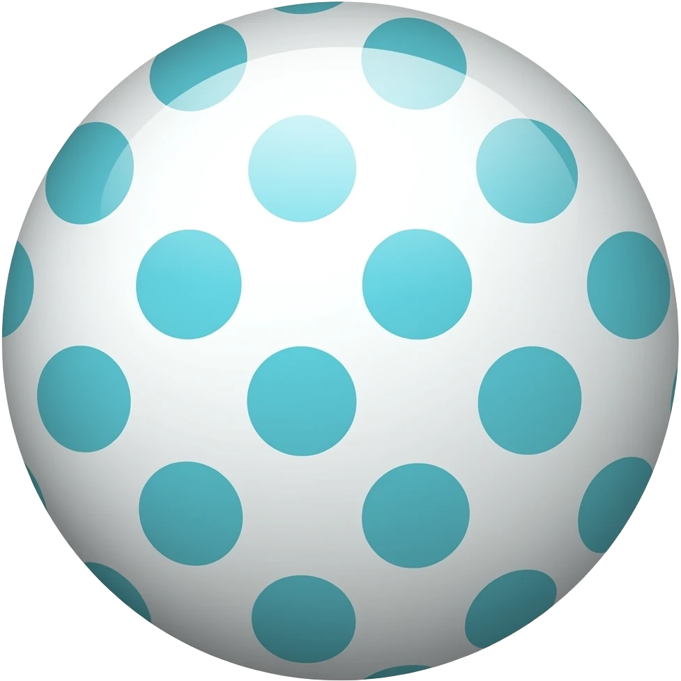 Polka dot emoji