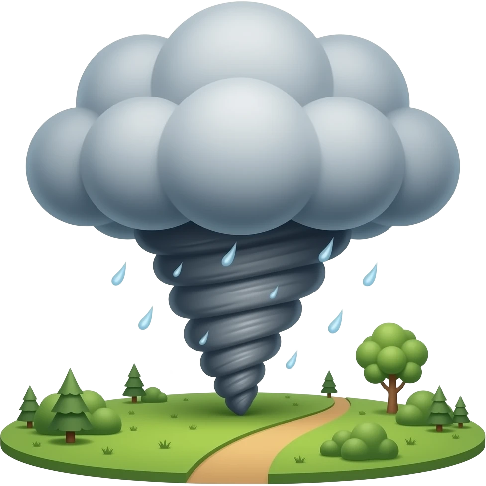 Tornado emoji
