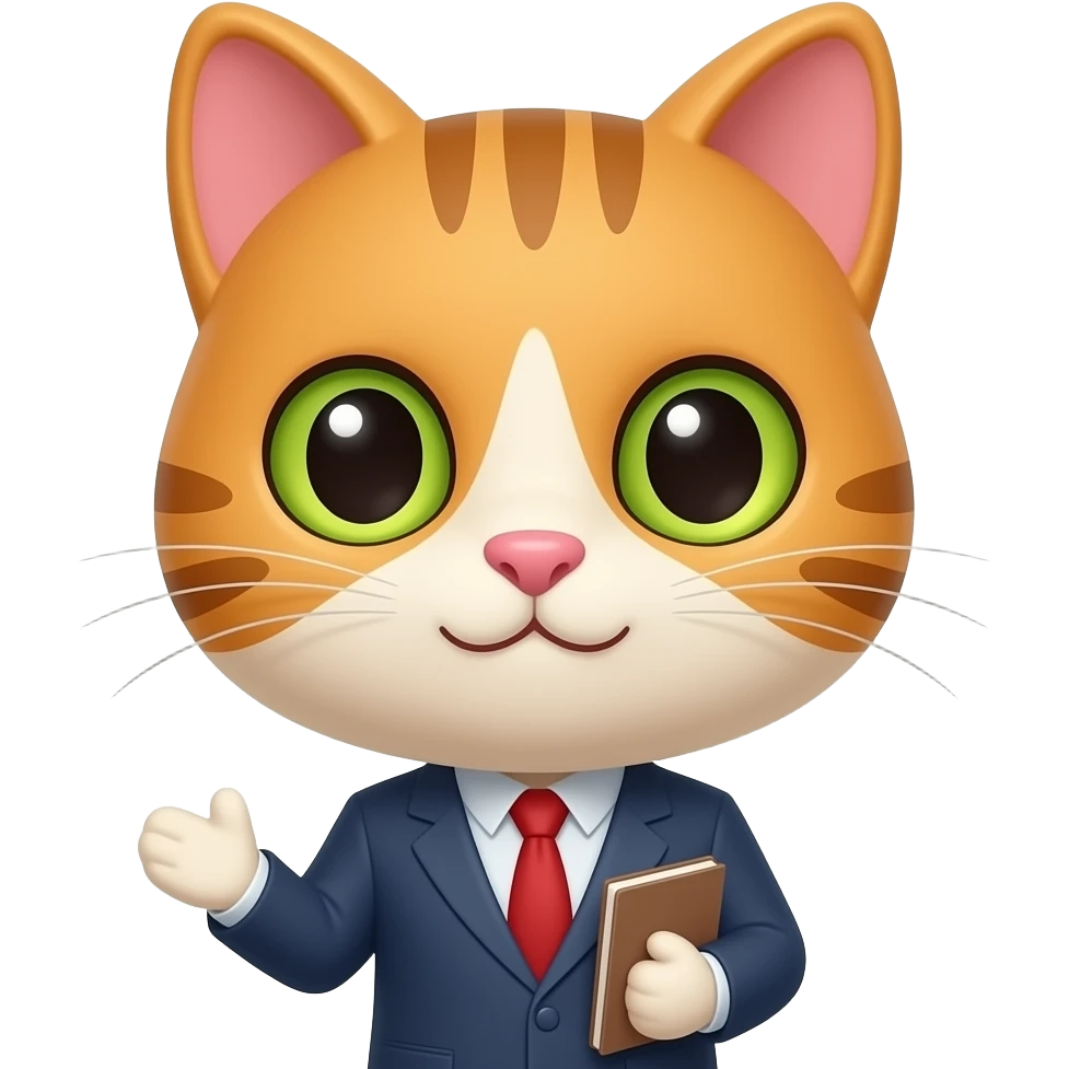 зроби вчителя в образі кота emoji