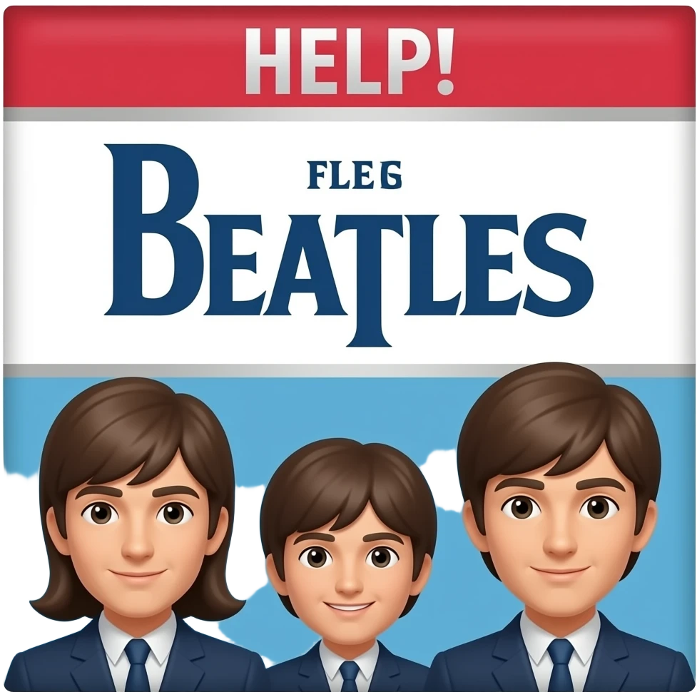 Help beatles album emoji