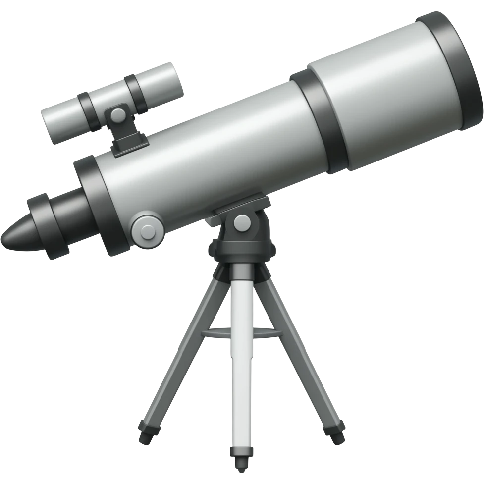 Telescope emoji