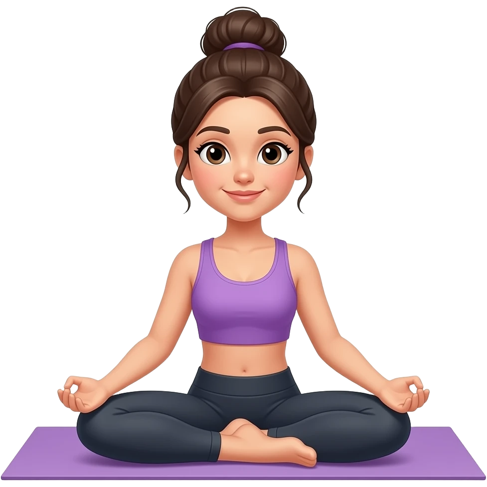 👩🏼🧘🏼‍♀️ emoji