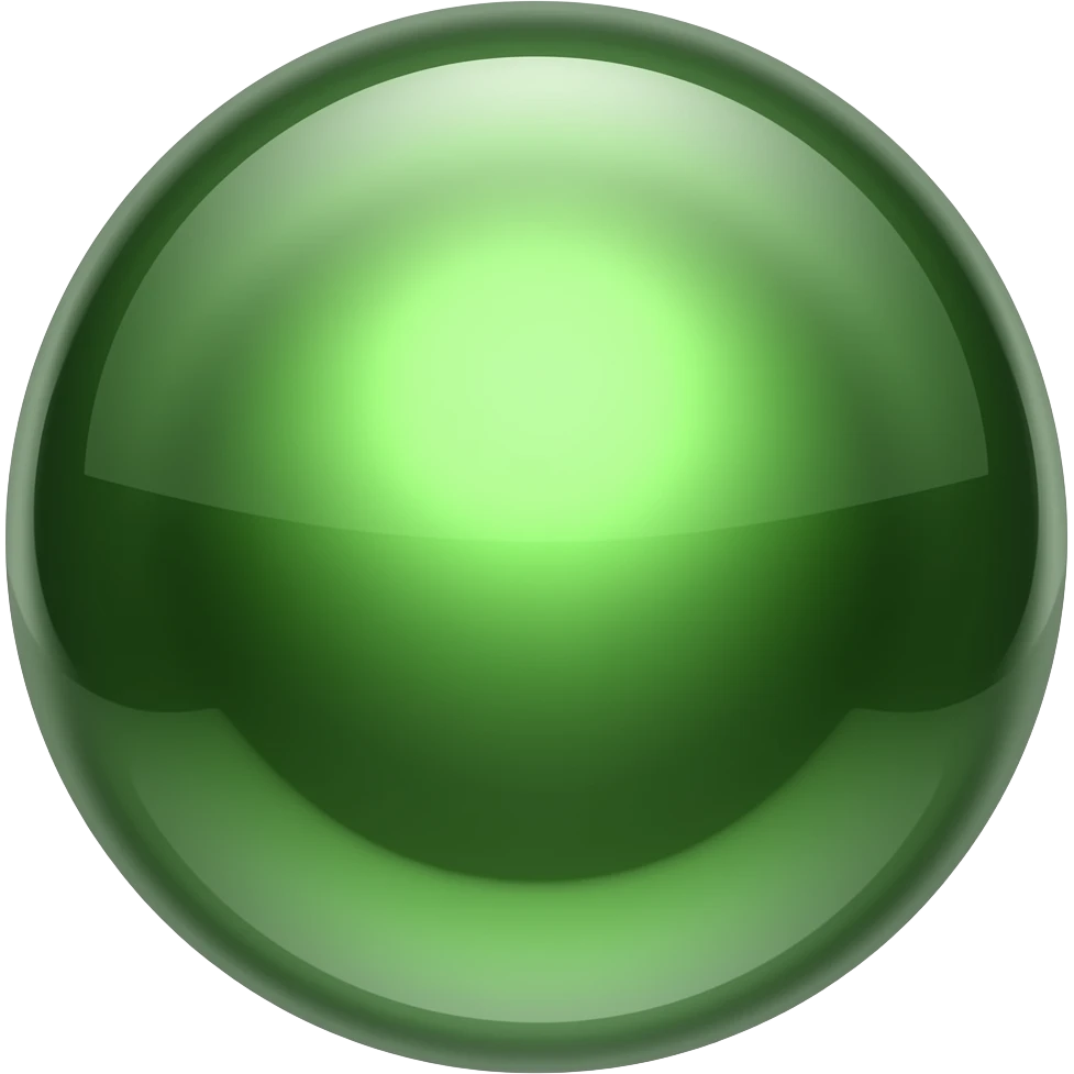 Green Metallic emoji