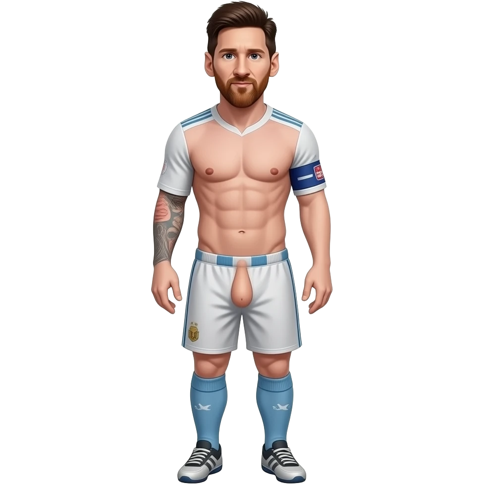 messi naked pênis full body 🍑🍆 emoji