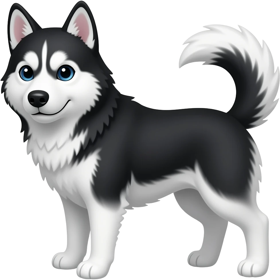 husky emoji