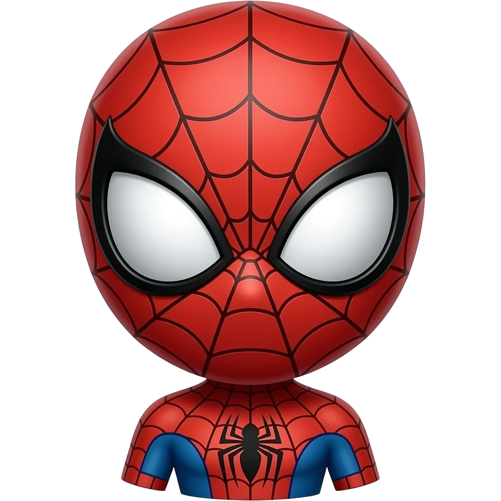 Cute spider-man emoji