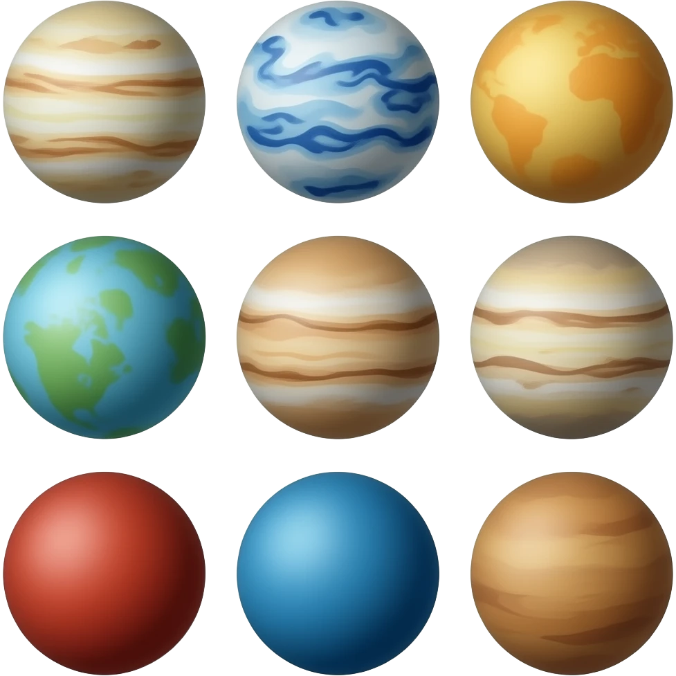 planets emoji
