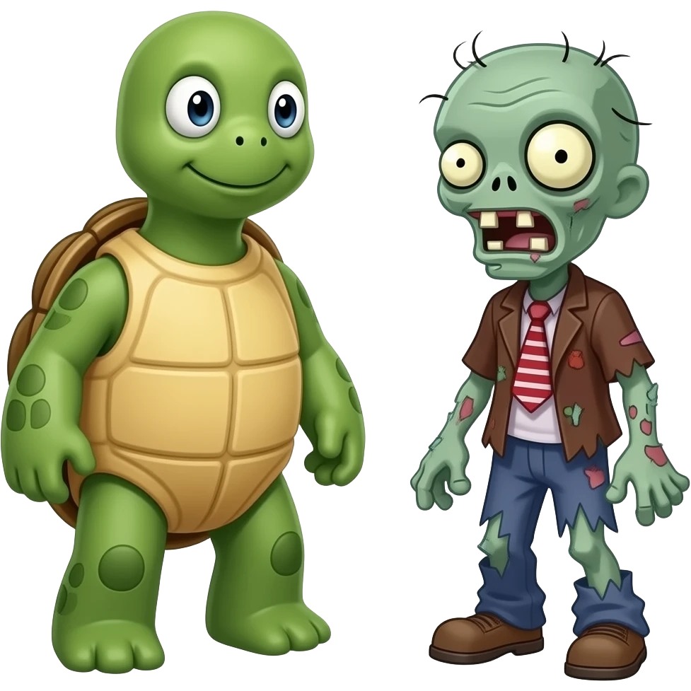 🐢+zombie emoji