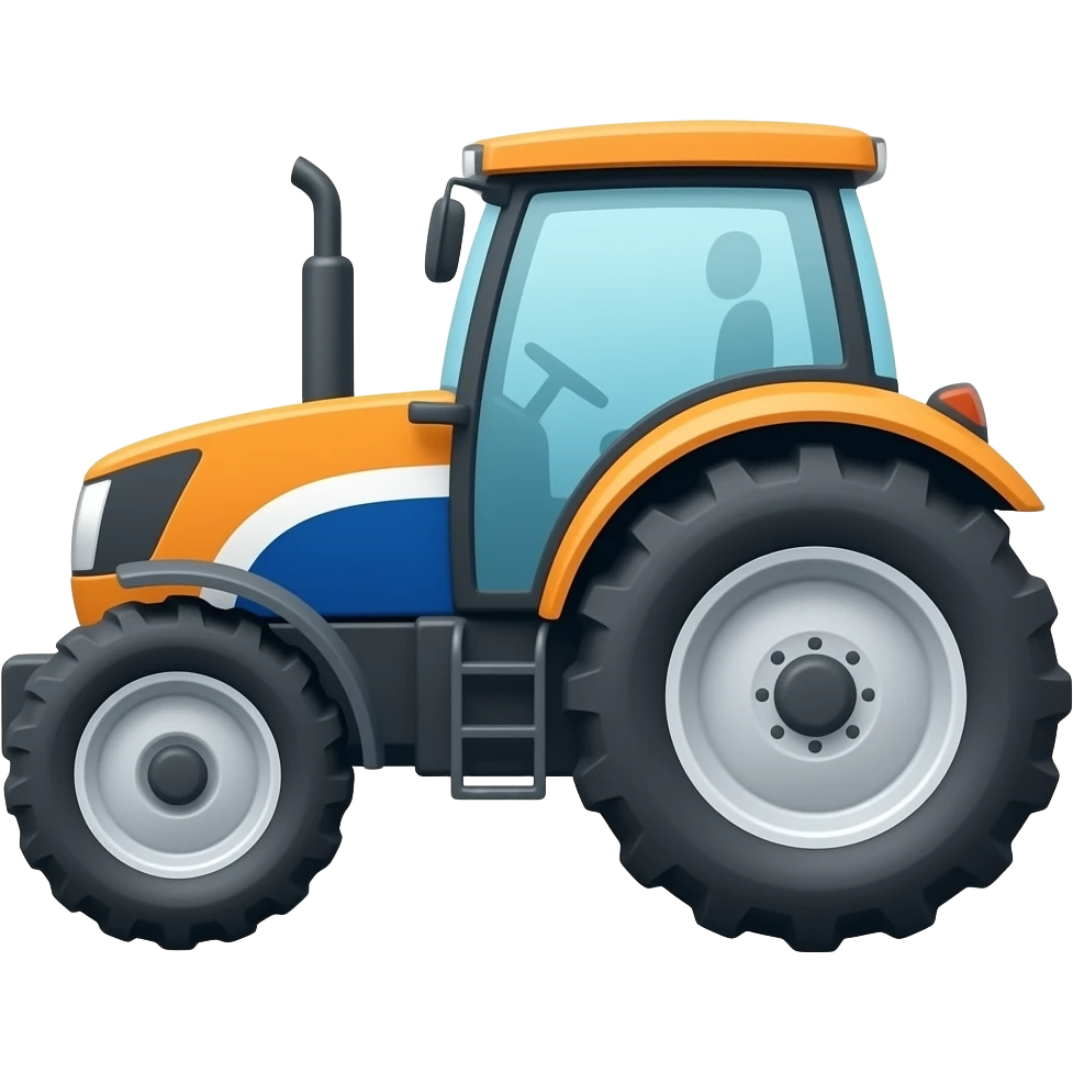 Holland tractor logo emoji