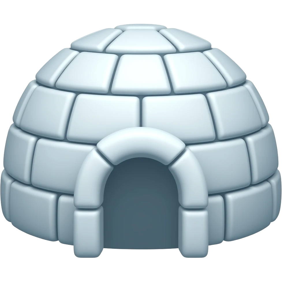 Igloo emoji emoji