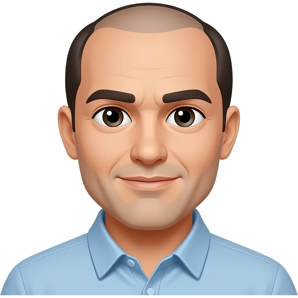 receding hairline emoji