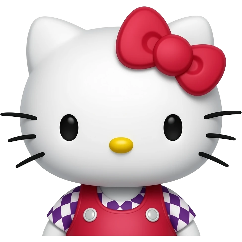 hello kitty with hellcate emoji