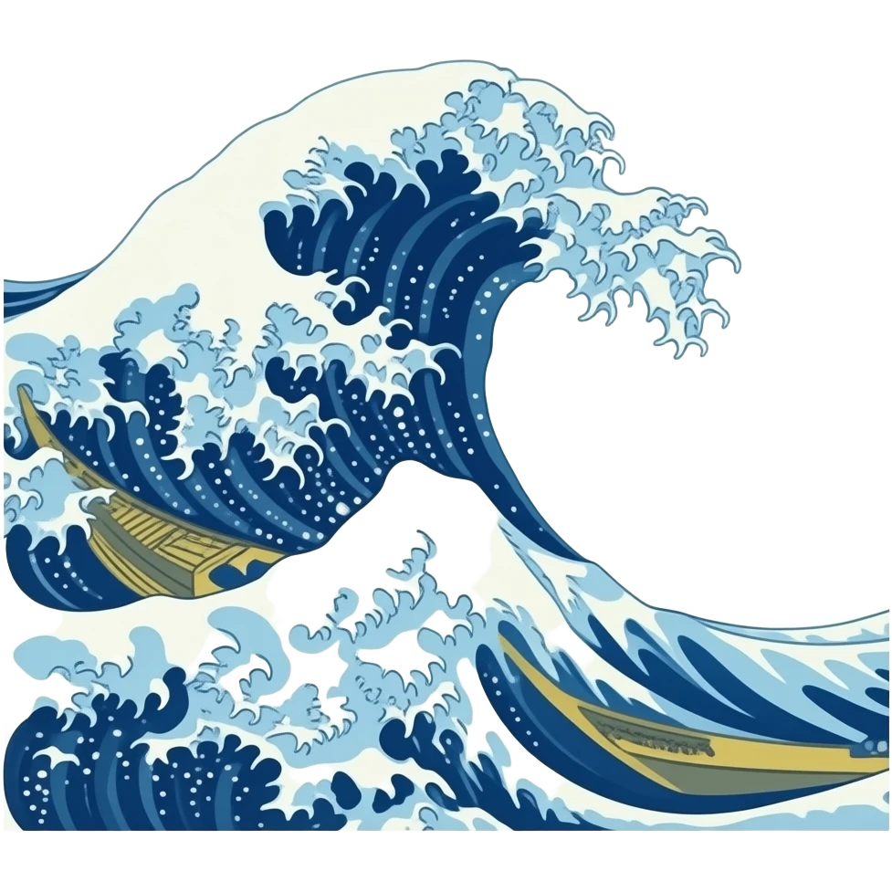 tsunami emoji