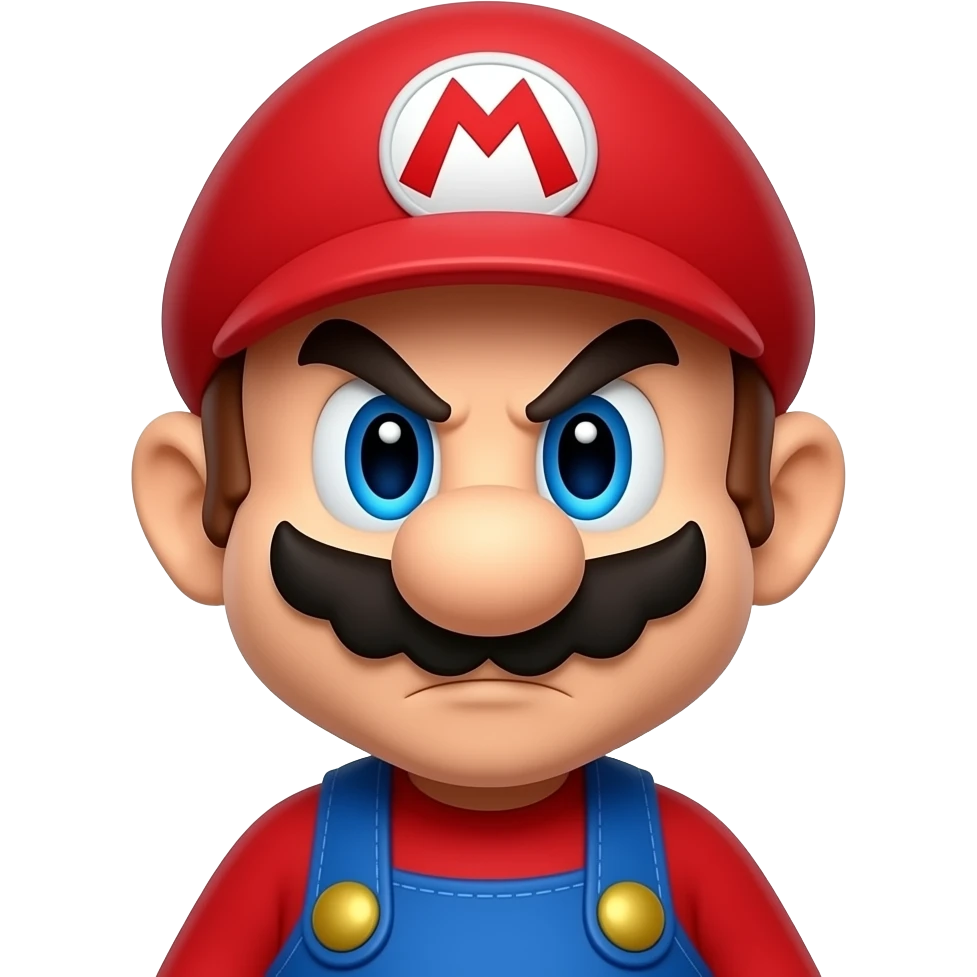 mario angry emoji | AI Emoji Generator