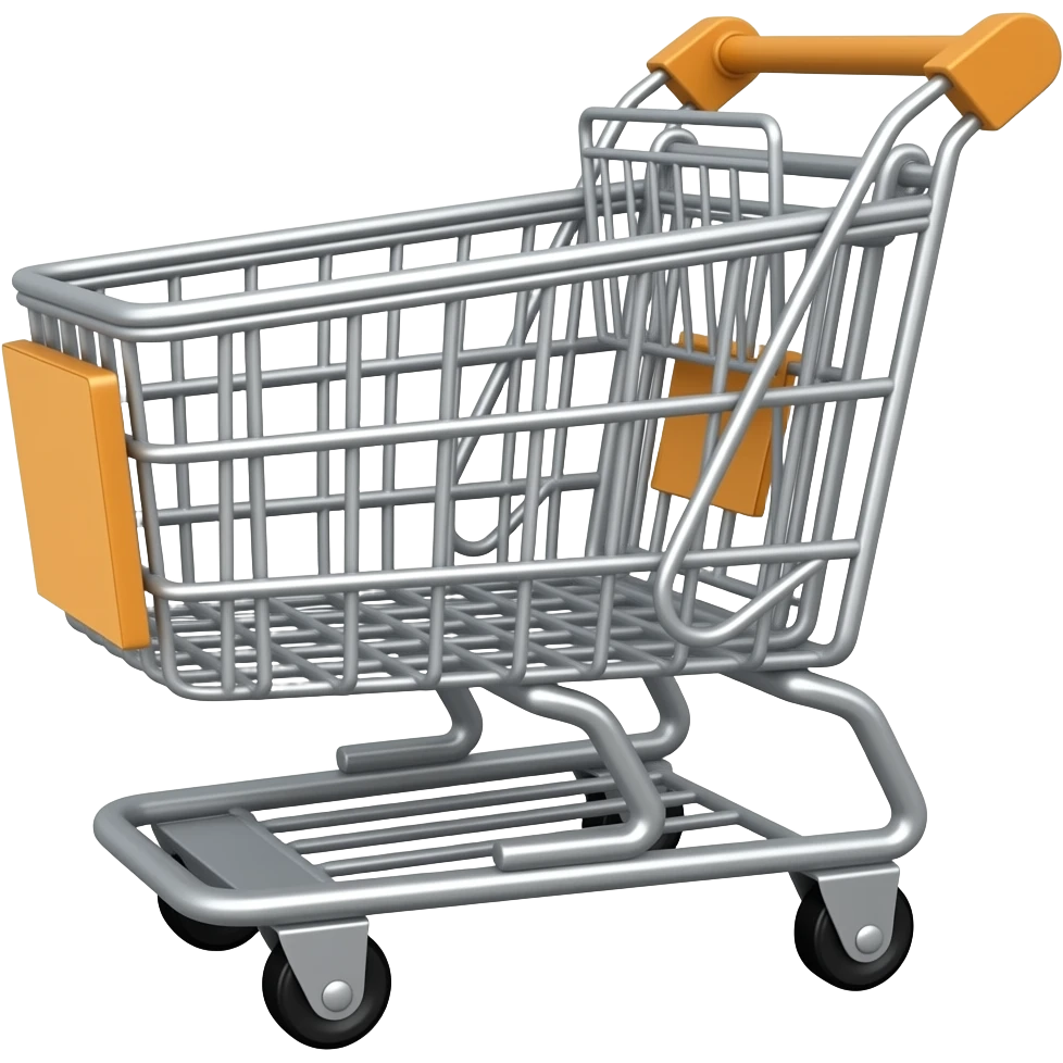 shopping cart emoji