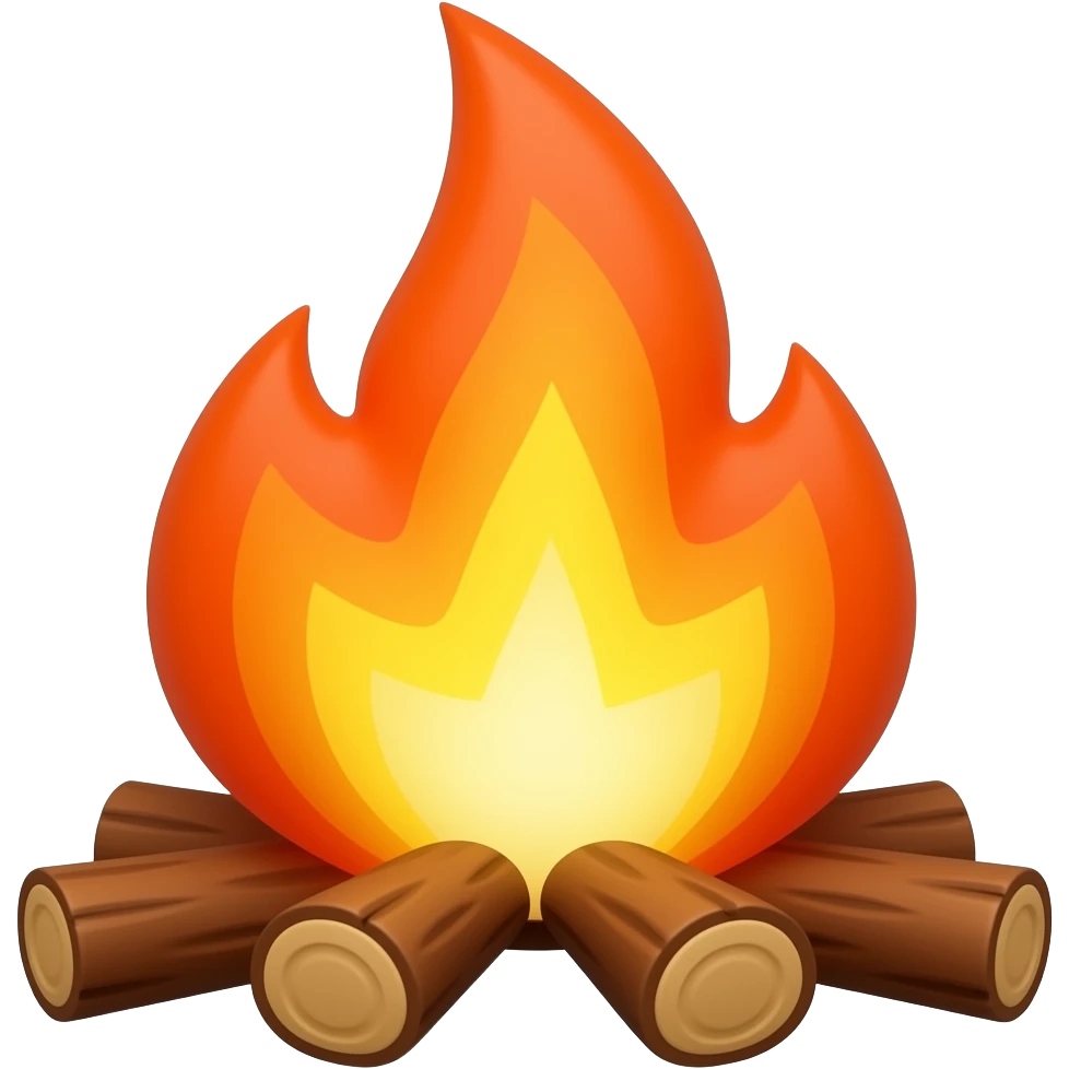 Bonfire emoji