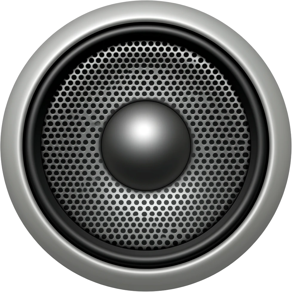 Speaker emoji