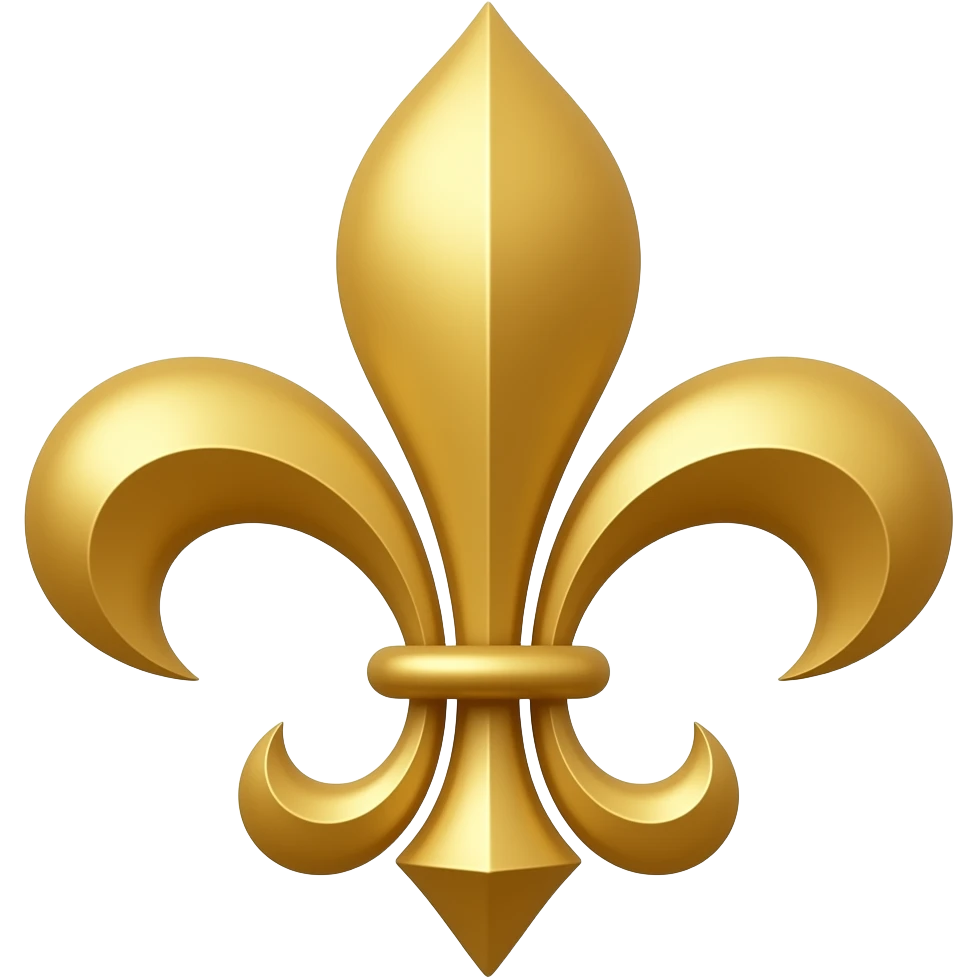 Fleur de lys emoji