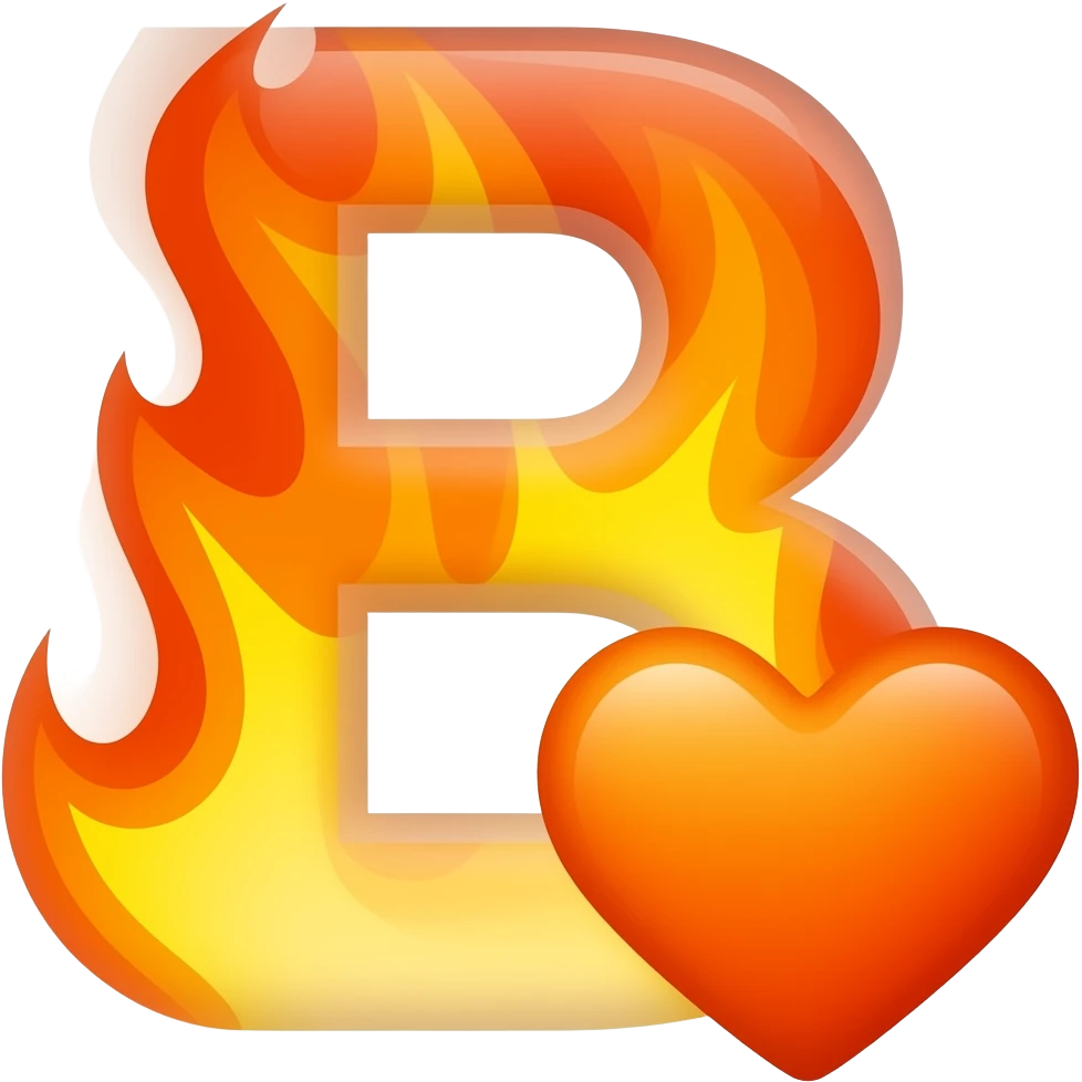 B🔥🧡 emoji