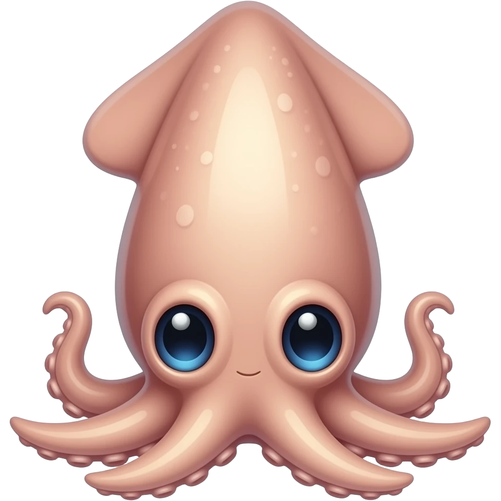 Stubby squid emoji
