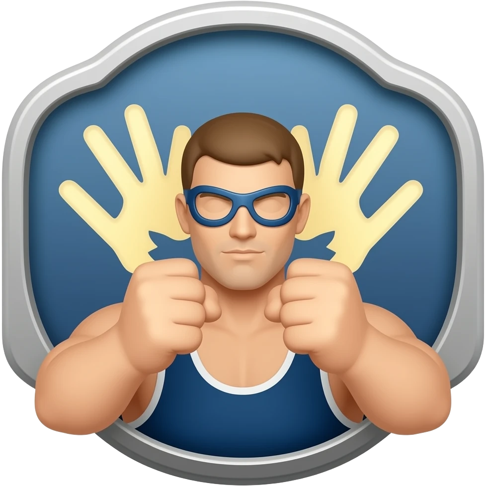 WRESTLING SIGN emoji