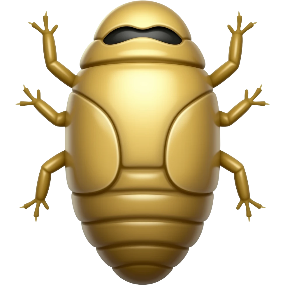 Ant pupa emoji