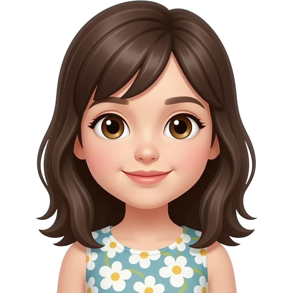 Ragazza cute emoji