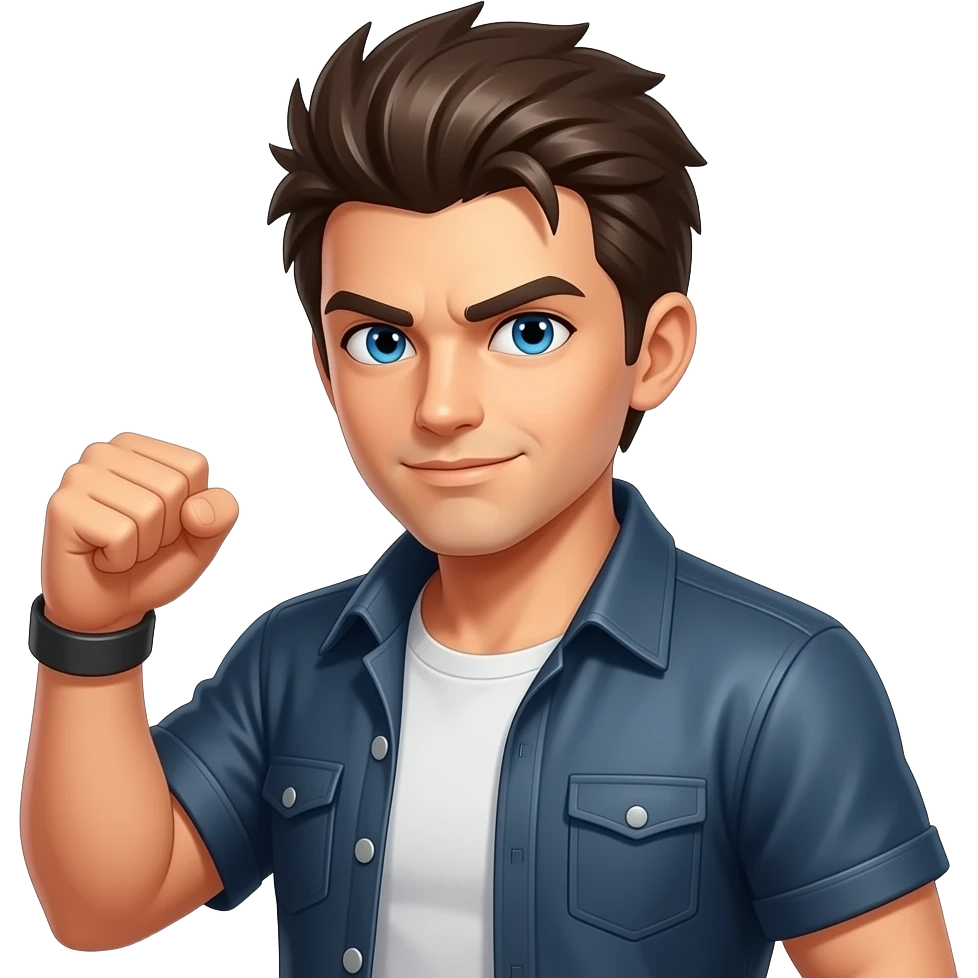 cartoonish style yok game assert emoji