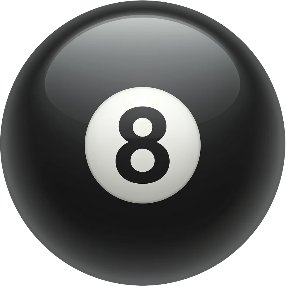 8 ball emoji