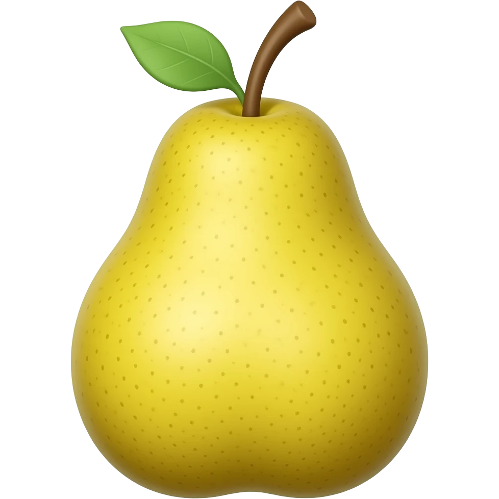 toy pear emoji