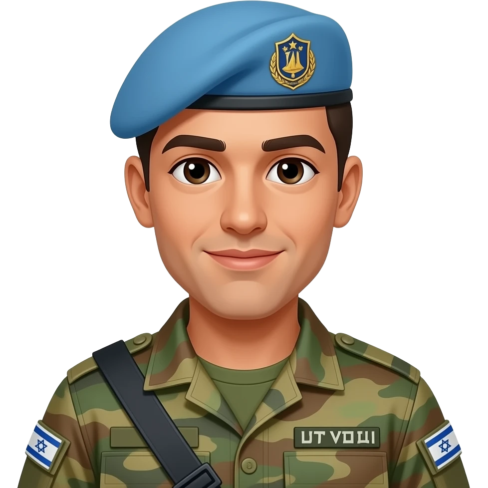 Израильский военный emoji