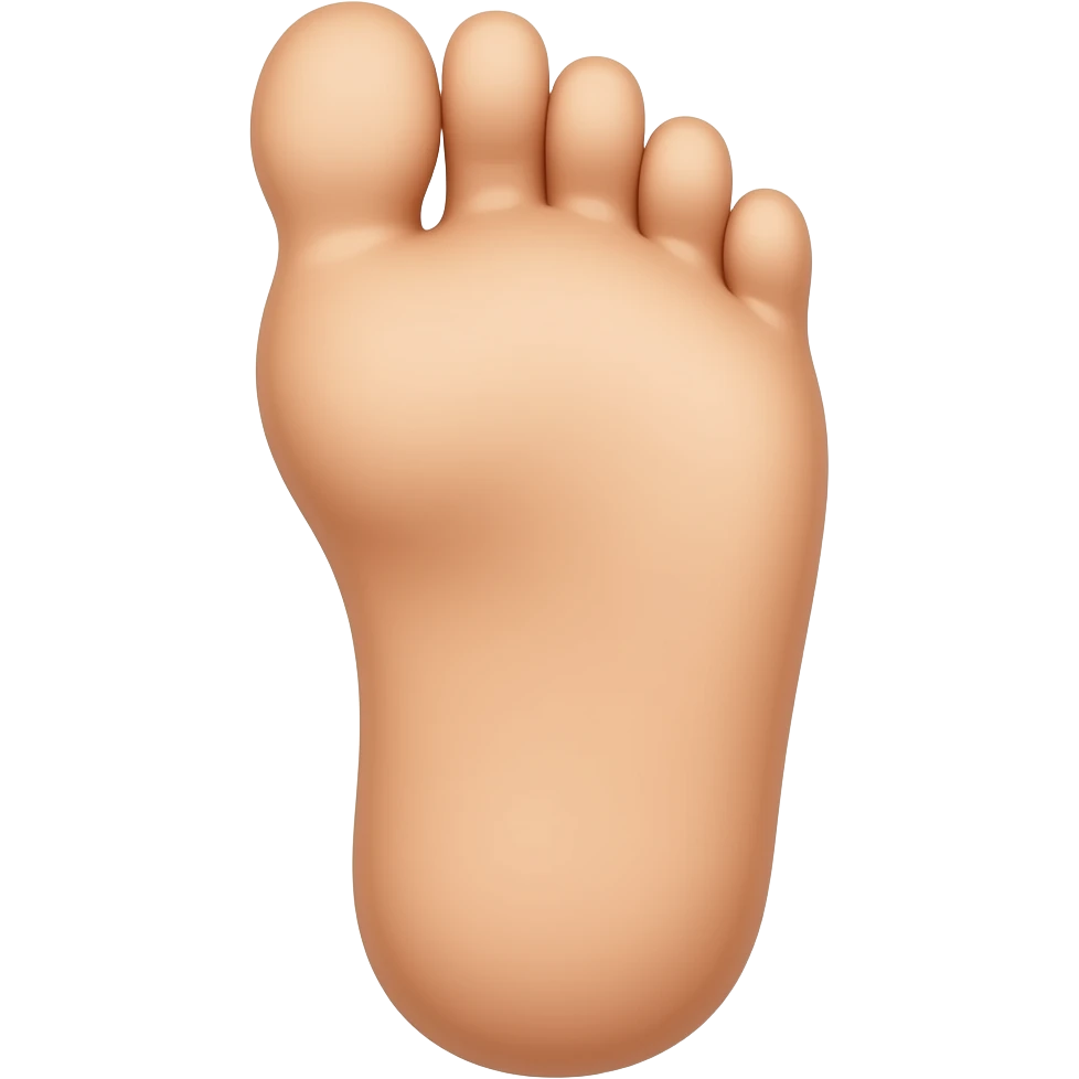 foot emoji