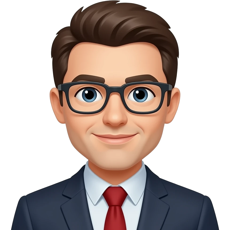 UN PROFESOR DE TECNOLOGIA SIN GAFAS Y MAS INFORMAL emoji