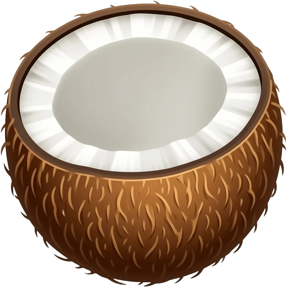Coconut emoji