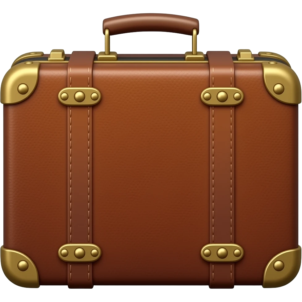 Retro Suitcase emoji