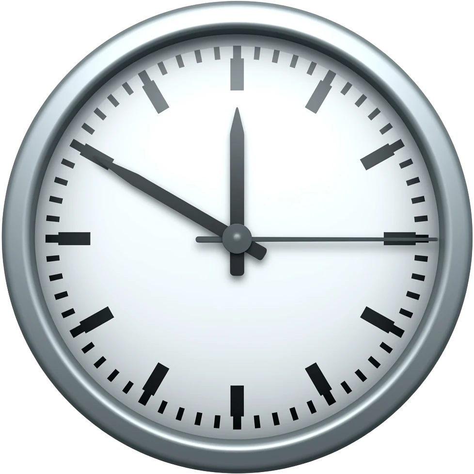 Clock it emoji emoji