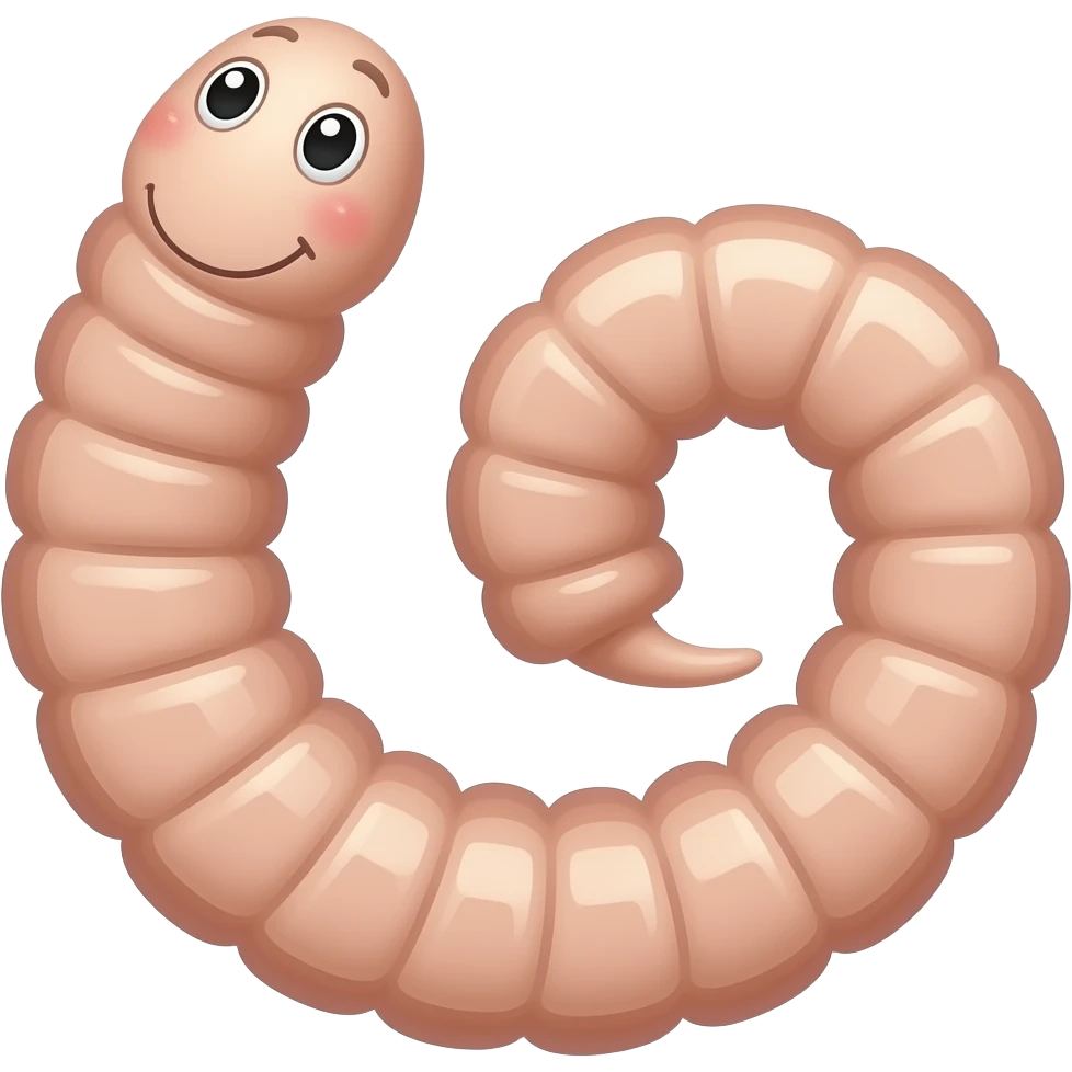 wholesome tapeworm emoji