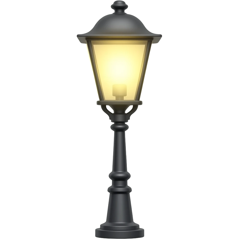 lamppost emoji