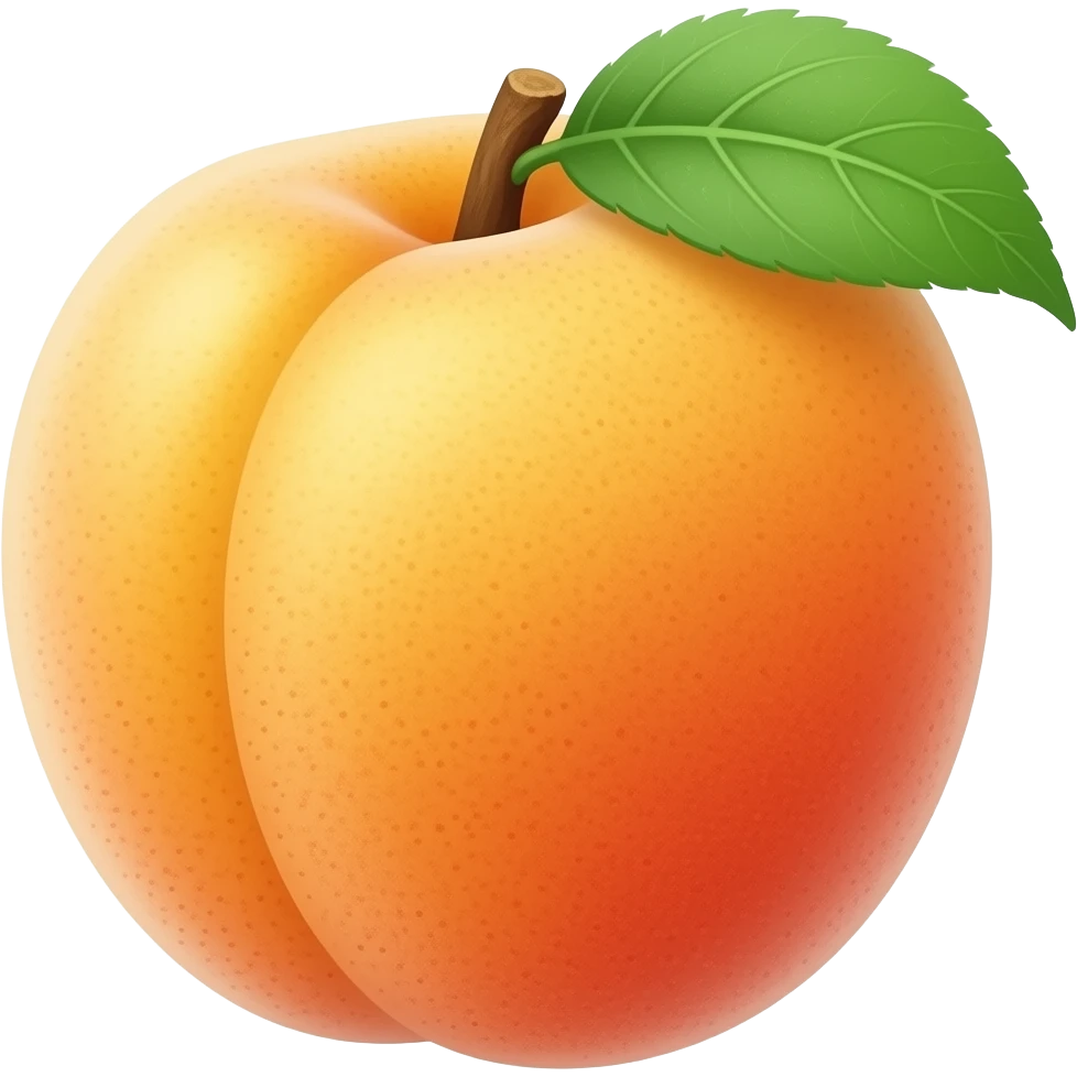 Apricot emoji