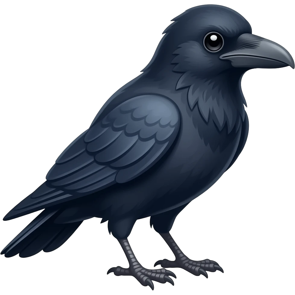CROW ANIMATED emoji