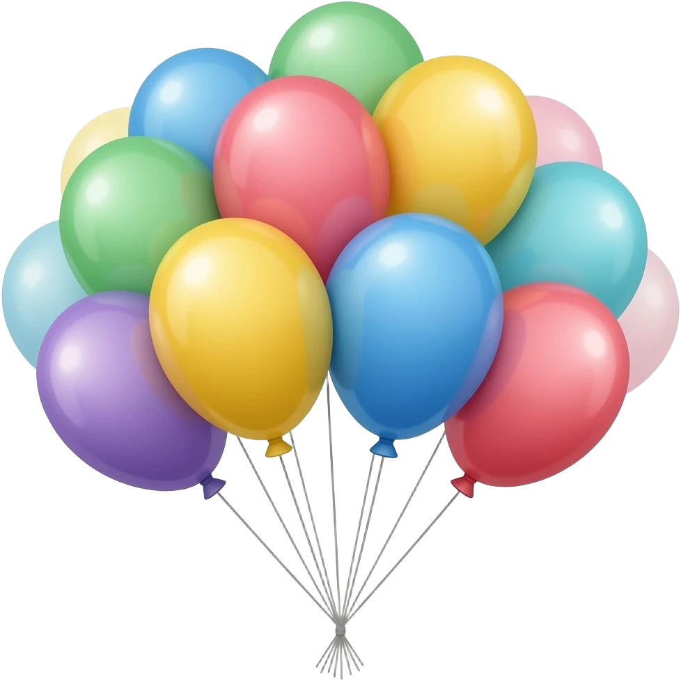balloons emoji