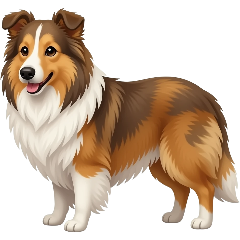 Collie emoji