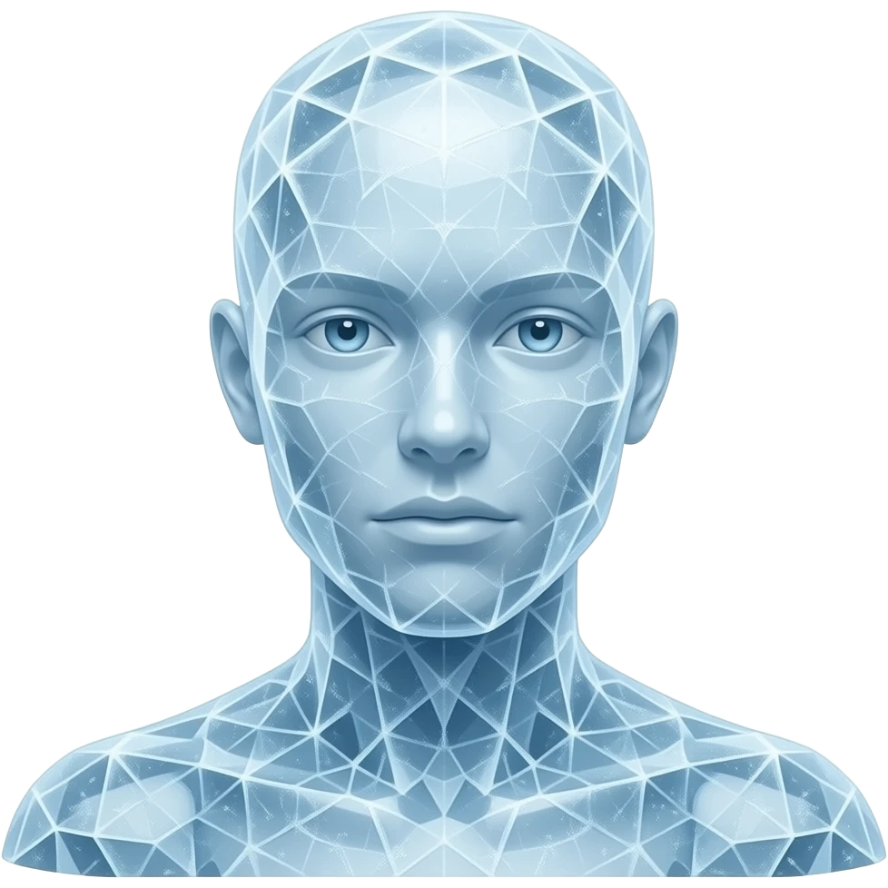 Frozen mannequin emoji